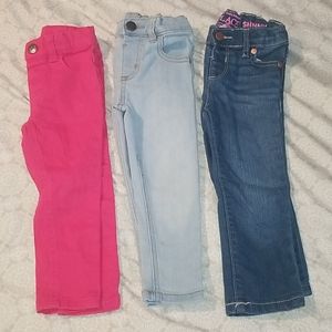 Toddler girls Jean's bundle👖💕